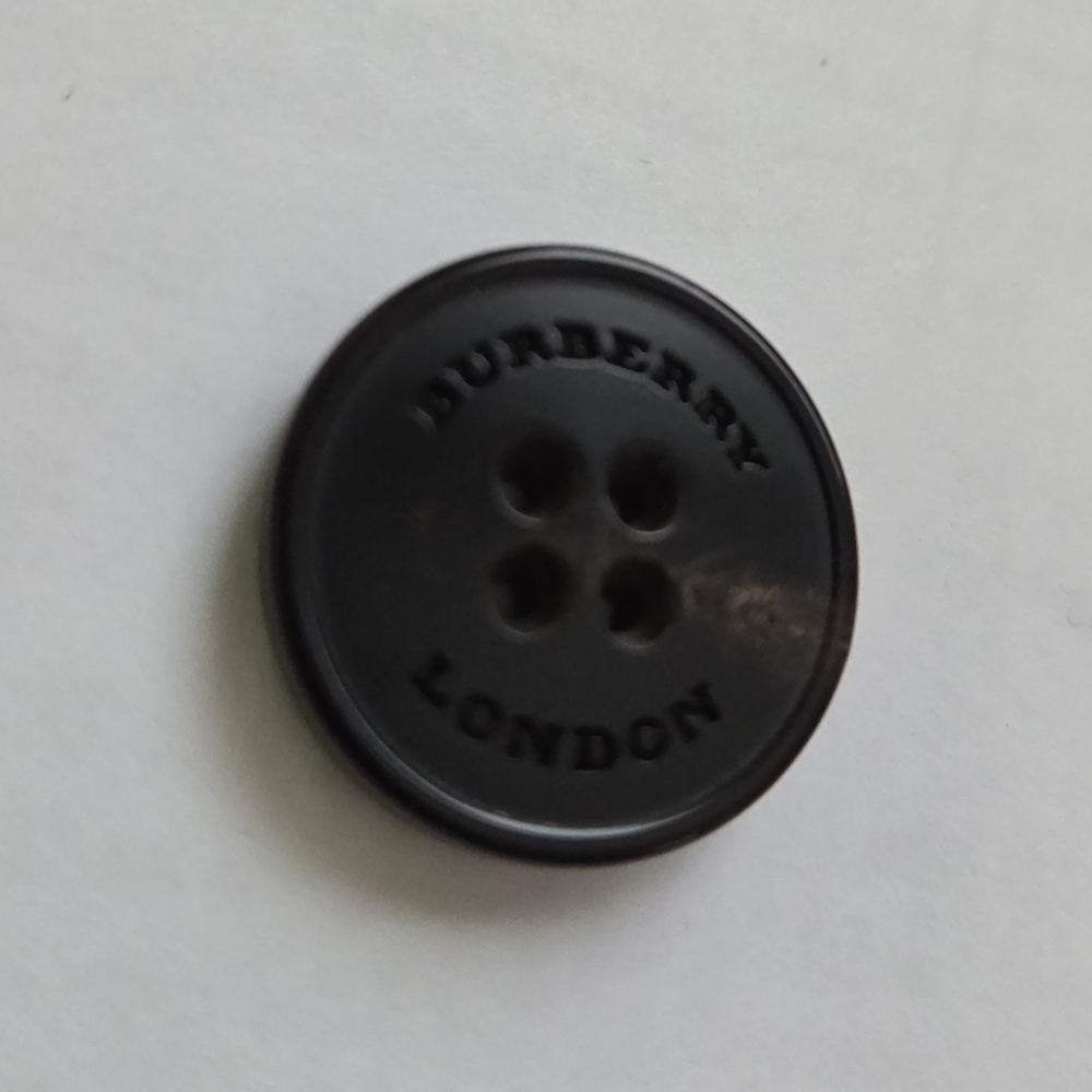 Burberry - NEW Replacement Shoulder Epaulette Set of 2 & 3 Replacement Buttons - Picture 5 of 9